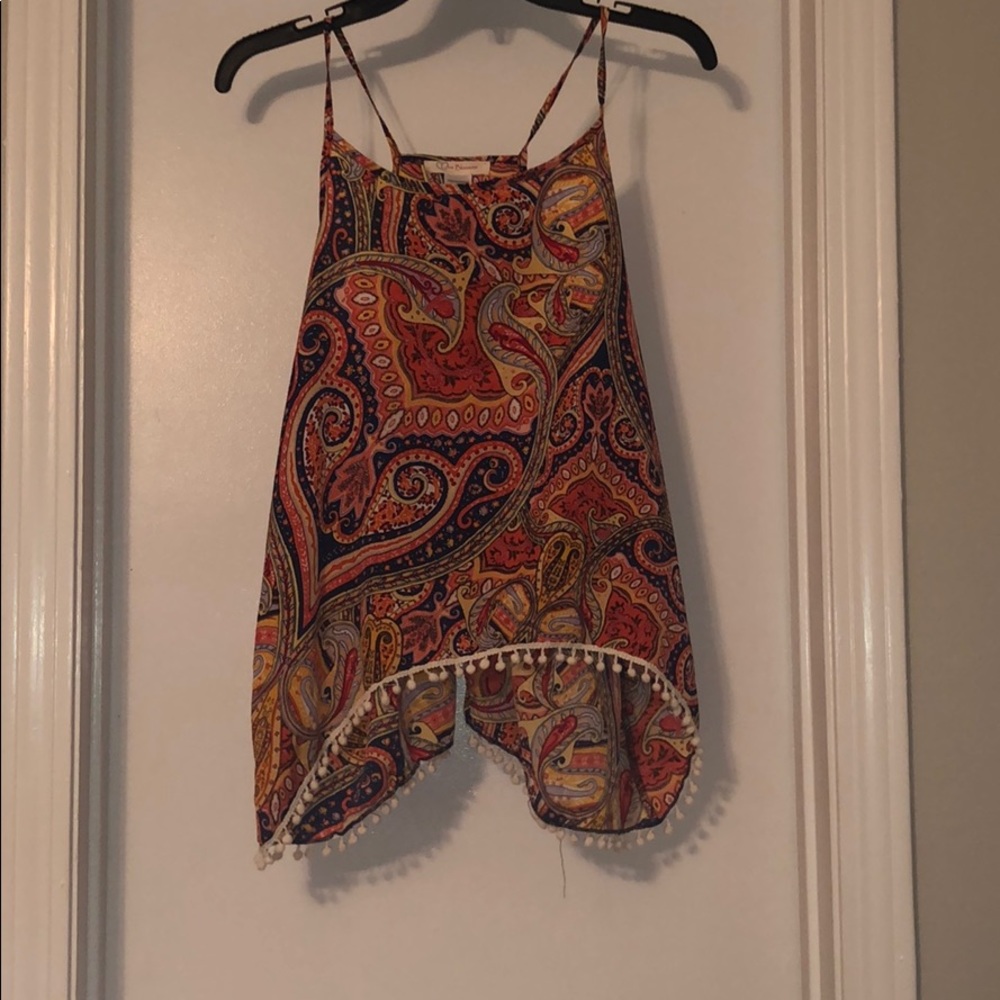 Paisley Patterned Top